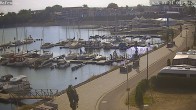 Archiv Foto Webcam Geierswalder See: Hafen 07:00