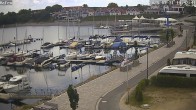 Archiv Foto Webcam Geierswalder See: Hafen 09:00