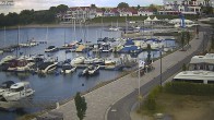 Archiv Foto Webcam Geierswalder See: Hafen 15:00