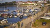 Archiv Foto Webcam Geierswalder See: Hafen 17:00