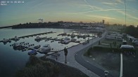 Archiv Foto Webcam Geierswalder See: Hafen 05:00