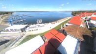 Archived image Webcam Lighthouse Lausitz: View Lake Geierswald 11:00