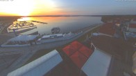 Archiv Foto Webcam Leuchtturm Lausitz: Blick auf den Geierswalder See 19:00