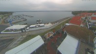 Archived image Webcam Lighthouse Lausitz: View Lake Geierswald 06:00