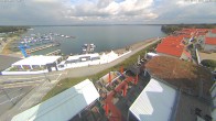 Archiv Foto Webcam Leuchtturm Lausitz: Blick auf den Geierswalder See 09:00