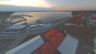 Archiv Foto Webcam Leuchtturm Lausitz: Blick auf den Geierswalder See 19:00