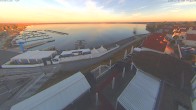 Archiv Foto Webcam Leuchtturm Lausitz: Blick auf den Geierswalder See 06:00