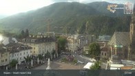 Archived image Webcam Bolzano - Hotel Citta - Walther Square 07:00