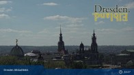 Archiv Foto Webcam Dresden Terrassenufer - Blick auf die Altstadt 14:00