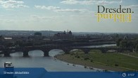 Archiv Foto Webcam Dresden Terrassenufer - Blick auf die Altstadt 16:00