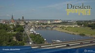 Archived image Webcam Dresden - View of the Old Town 08:00