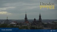 Archiv Foto Webcam Dresden Terrassenufer - Blick auf die Altstadt 17:00