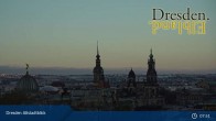 Archiv Foto Webcam Dresden Terrassenufer - Blick auf die Altstadt 15:00