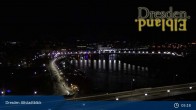 Archiv Foto Webcam Dresden Terrassenufer - Blick auf die Altstadt 05:00