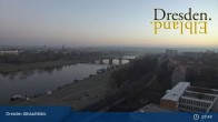 Archiv Foto Webcam Dresden Terrassenufer - Blick auf die Altstadt 08:00