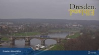 Archiv Foto Webcam Dresden Terrassenufer - Blick auf die Altstadt 06:00