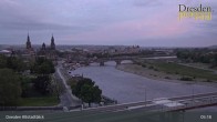 Archived image Webcam Dresden - View of the Old Town 04:00