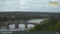 Archiv Foto Webcam Dresden Terrassenufer - Blick auf die Altstadt 12:00