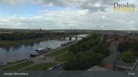 Archiv Foto Webcam Dresden Terrassenufer - Blick auf die Altstadt 17:00