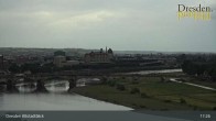 Archiv Foto Webcam Dresden Terrassenufer - Blick auf die Altstadt 16:00