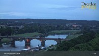 Archiv Foto Webcam Dresden Terrassenufer - Blick auf die Altstadt 00:00