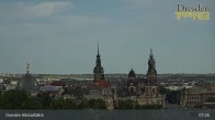 Archiv Foto Webcam Dresden Terrassenufer - Blick auf die Altstadt 06:00