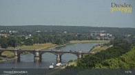Archived image Webcam Dresden - View of the Old Town 12:00