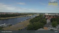Archiv Foto Webcam Dresden Terrassenufer - Blick auf die Altstadt 14:00