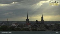 Archiv Foto Webcam Dresden Terrassenufer - Blick auf die Altstadt 18:00