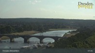 Archiv Foto Webcam Dresden Terrassenufer - Blick auf die Altstadt 06:00