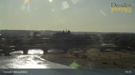 Archiv Foto Webcam Dresden Terrassenufer - Blick auf die Altstadt 18:00