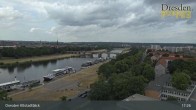 Archiv Foto Webcam Dresden Terrassenufer - Blick auf die Altstadt 16:00