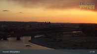 Archiv Foto Webcam Dresden Terrassenufer - Blick auf die Altstadt 03:00