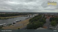 Archiv Foto Webcam Dresden Terrassenufer - Blick auf die Altstadt 07:00