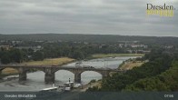 Archiv Foto Webcam Dresden Terrassenufer - Blick auf die Altstadt 08:00