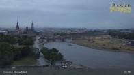 Archiv Foto Webcam Dresden Terrassenufer - Blick auf die Altstadt 05:00
