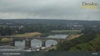 Archiv Foto Webcam Dresden Terrassenufer - Blick auf die Altstadt 08:00