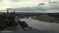 Archiv Foto Webcam Dresden Terrassenufer - Blick auf die Altstadt 16:00