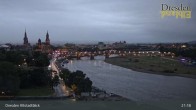Archived image Webcam Dresden - View of the Old Town 02:00