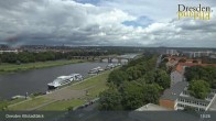 Archiv Foto Webcam Dresden Terrassenufer - Blick auf die Altstadt 07:00