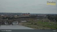 Archiv Foto Webcam Dresden Terrassenufer - Blick auf die Altstadt 10:00