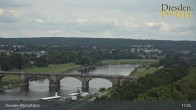 Archiv Foto Webcam Dresden Terrassenufer - Blick auf die Altstadt 16:00