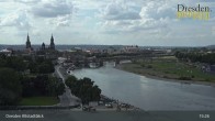 Archiv Foto Webcam Dresden Terrassenufer - Blick auf die Altstadt 14:00