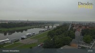Archiv Foto Webcam Dresden Terrassenufer - Blick auf die Altstadt 08:00