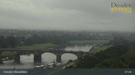Archiv Foto Webcam Dresden Terrassenufer - Blick auf die Altstadt 06:00