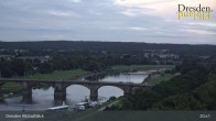 Archiv Foto Webcam Dresden Terrassenufer - Blick auf die Altstadt 00:00