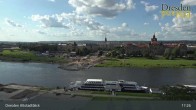 Archiv Foto Webcam Dresden Terrassenufer - Blick auf die Altstadt 16:00