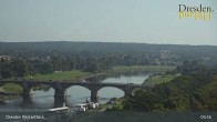 Archiv Foto Webcam Dresden Terrassenufer - Blick auf die Altstadt 03:00