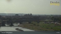 Archiv Foto Webcam Dresden Terrassenufer - Blick auf die Altstadt 16:00