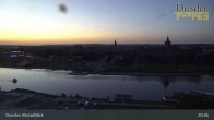Archived image Webcam Dresden - View of the Old Town 02:00